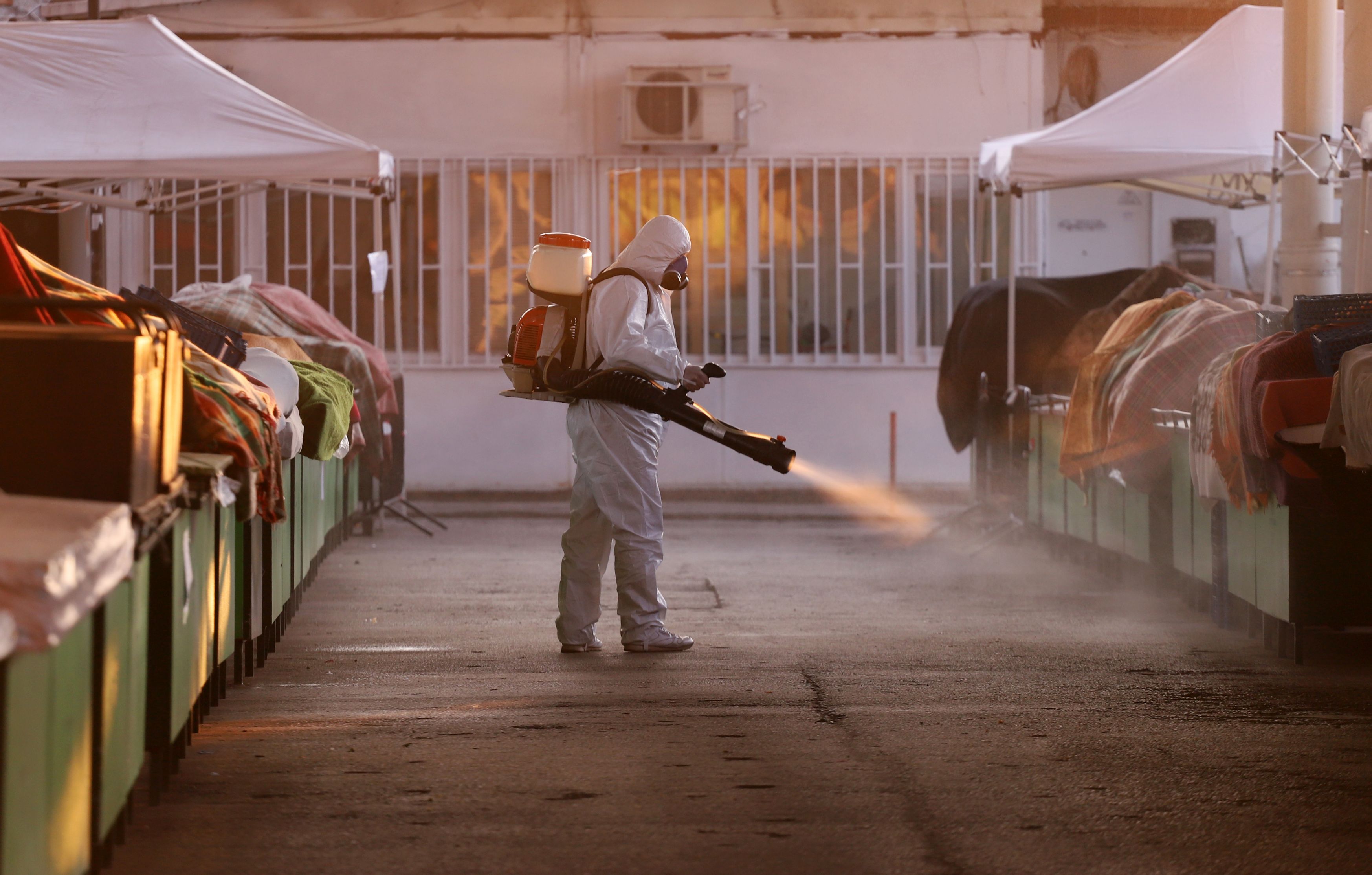 CoronaVirus Warehouse Disinfection